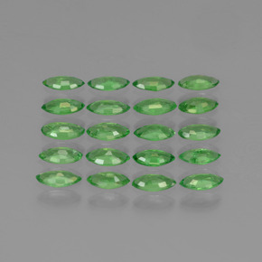 2,87 ct natürliche grüner Tsavorit-Edelsteine, Marquise, VS