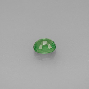 0,48 ctw natürlicher grüner Tsavorit, Oval Schliff, VS