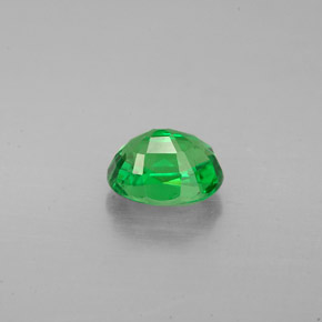 1,24 ctw natürlicher grüner Tsavorit, Oval Schliff, VS