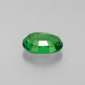 1,05 ctw natürlicher grüner Tsavorit, Oval Schliff, VVS