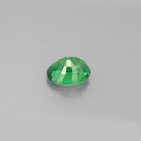 1,06 ctw natürlicher grüner Tsavorit, Oval Schliff, VS