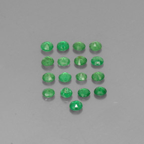 ct natürliche grüner Tsavorit-Edelsteine, Rundschliff, VVS-VS