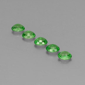  ct natürliche grüner Tsavorit-Edelsteine, Oval Schliff, VS