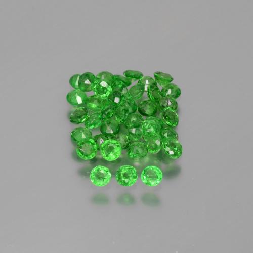 2.80 ct natürliche hellgrün Tsavorit-Granat-Edelsteine, Rund Schliff, VS-SI