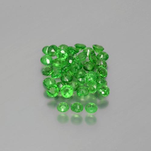 2.80 ct natürliche hellgrün Tsavorit-Granat-Edelsteine, Rund Schliff, VS-SI