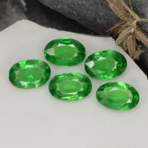 2,01 ct natürliche grüner Tsavorit-Edelsteine, Oval Schliff, VS