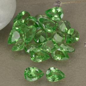2,99 ct natürliche grüner Tsavorit-Edelsteine, Birnenform, VS