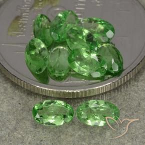 2.16 ct natürliche Grün Tsavorit-Granat-Edelsteine, Oval, VS