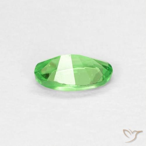 0,22 ctw natürlicher grüner Tsavorit, Oval Schliff, VVS