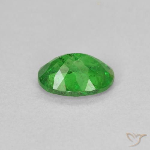9,17 ctw natürlicher Mittelgrün Tsavorit-Granat, Oval, SI