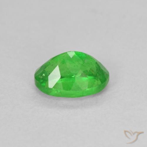 9,17 ctw natürlicher Mittelgrün Tsavorit-Granat, Oval, VS-SI