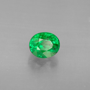1,04 ctw natürlicher grüner Tsavorit, Oval Schliff, VS-SI