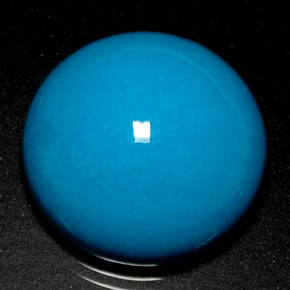 9,17 ctw natürlicher Blau Türkis, Rund Schliff, Lichtundurchlässig