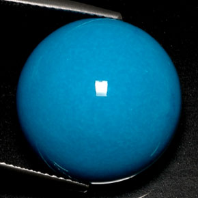 9,17 ctw natürlicher Blau Türkis, Rund Schliff, Lichtundurchlässig