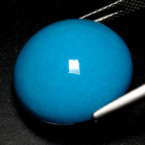 9,17 ctw natürlicher Blau Türkis, Rund Schliff, Lichtundurchlässig