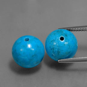  ct natürliche blauer Türkis-Edelsteine, Sphäre / Kugel, Lichtundurchlässig