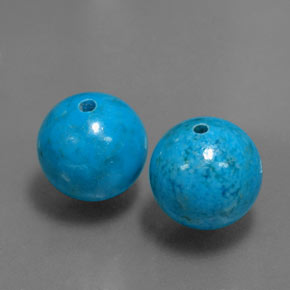  ct natürliche blauer Türkis-Edelsteine, Sphäre / Kugel, Lichtundurchlässig