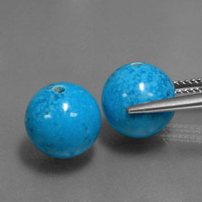  ct natürliche Blau Türkis-Edelsteine, Kugel / Ball, Lichtundurchlässig