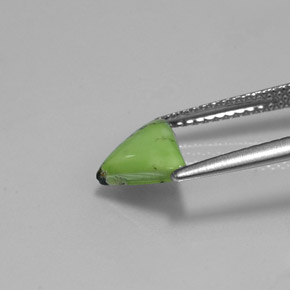 1,07 ctw natürlicher grüner Türkis, Trillion, Lichtundurchlässig