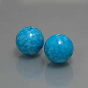  ct natürliche blauer Türkis-Edelsteine, Sphäre / Kugel, Lichtundurchlässig