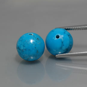  ct natürliche blauer Türkis-Edelsteine, Sphäre / Kugel, Lichtundurchlässig