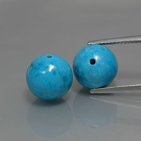  ct natürliche blauer Türkis-Edelsteine, Sphäre / Kugel, Lichtundurchlässig