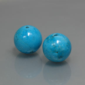  ct natürliche blauer Türkis-Edelsteine, Sphäre / Kugel, Lichtundurchlässig