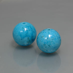  ct natürliche blauer Türkis-Edelsteine, Sphäre / Kugel, Lichtundurchlässig