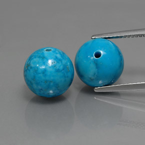  ct natürliche blauer Türkis-Edelsteine, Sphäre / Kugel, Lichtundurchlässig