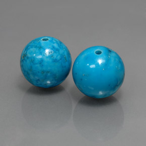  ct natürliche blauer Türkis-Edelsteine, Sphäre / Kugel, Lichtundurchlässig