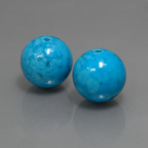  ct natürliche blauer Türkis-Edelsteine, Sphäre / Kugel, Lichtundurchlässig