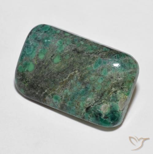 8.46ct Natürlicher Mehrfarbig Türkis, Kissen, Lichtundurchlässig