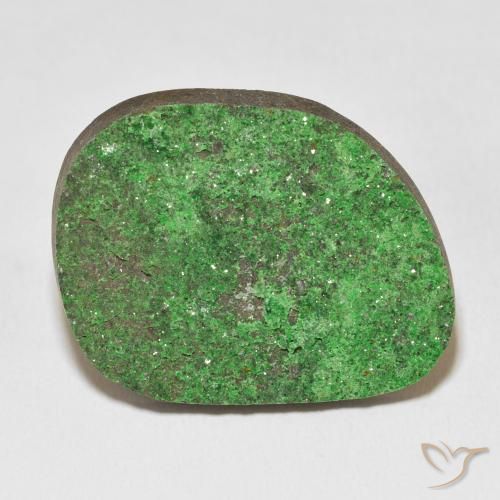 49.54ct Natürlicher hellgrün Uwarowit-Granat-Druse, Fantasie, Lichtundurchlässig