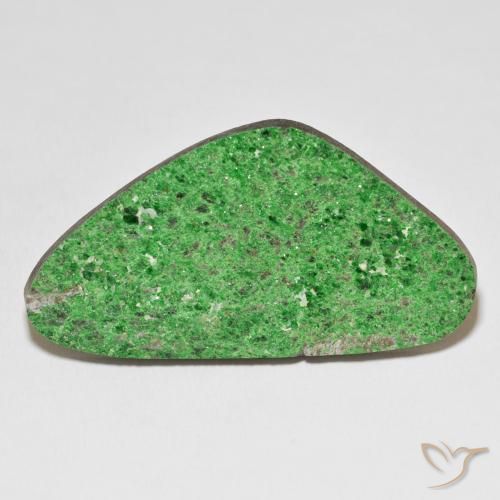 56.13ct Natürlicher Kleeblatt Grün Uwarowit-Granat-Druse, Fantasie, Lichtundurchlässig