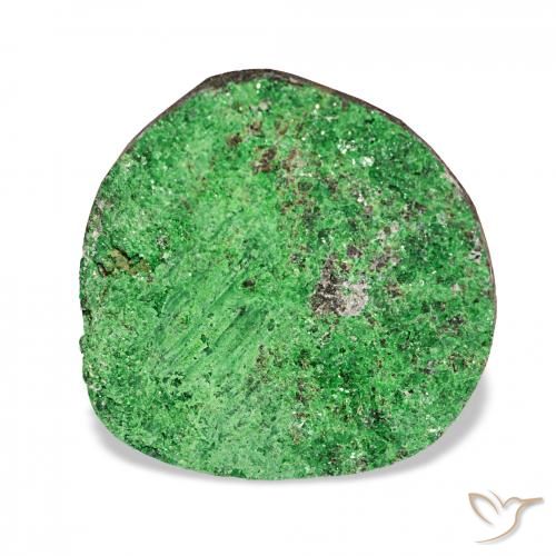 17.46ct Deep Earthy Green Uwarowit-Granat-Druse, Fantasie, Lichtundurchlässig