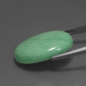 9,17 ctw natürlicher Grün Variscit, Oval Schliff, Lichtundurchlässig