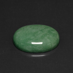 21,76 ctw natürlicher grüner Variscit, Oval Schliff, Lichtundurchlässig