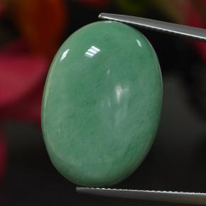 21,61 ctw natürlicher grüner Variscit, Oval Schliff, Lichtundurchlässig