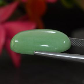 21,86 ctw natürlicher grüner Variscit, Oval Schliff, Lichtundurchlässig