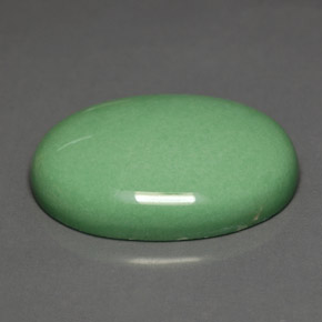19,28 ctw natürlicher grüner Variscit, Oval Schliff, Lichtundurchlässig