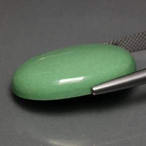 19,28 ctw natürlicher grüner Variscit, Oval Schliff, Lichtundurchlässig