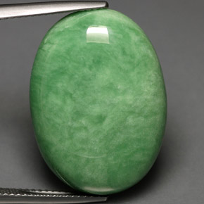 19,28 ctw natürlicher grüner Variscit, Oval Schliff, Lichtundurchlässig