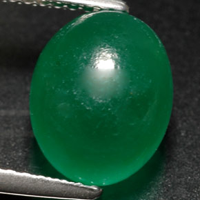 3,08 ctw natürlicher grüner Verdith, Transparent, Transparent / Lichtdurchlässig
