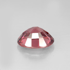 3,42 ctw natürlicher rosafarbener Zirkon, Oval Schliff, VVS