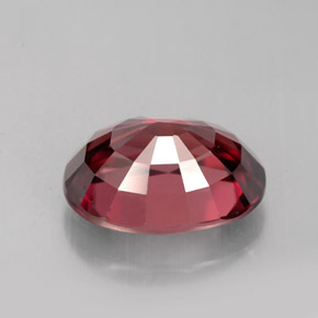 5,40 ctw natürlicher rosafarbener Zirkon, Oval Schliff, VS