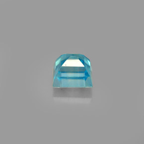1,02 ctw natürlicher blauer Zirkon, Quadrat, VS