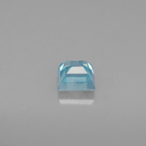 0,84 ctw natürlicher blauer Zirkon, Quadrat, VVS-VS