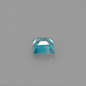 0,73 ctw natürlicher blauer Zirkon, Quadrat, VS