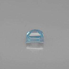 0,70 ctw natürlicher blauer Zirkon, Quadrat, VVS-VS