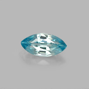 1,24 ctw natürlicher blauer Zirkon, Marquise, VVS